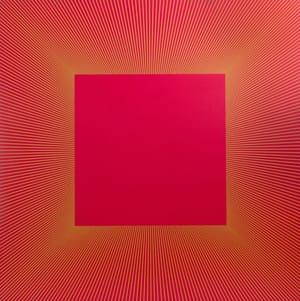Artwork Title: Metamorphosis Of Cadmium Red - Yellow Green Line