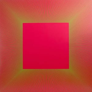 Artwork Title: Metamorphosis Of Cadmium Red - Green Line