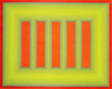 Artwork Title: Temple Of Cadmium Red Orange