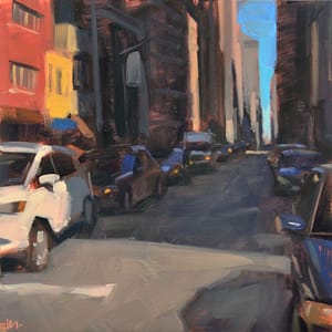 Artwork Title: Shadowy Street
