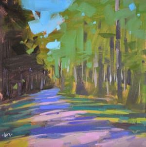 Artwork Title: A Remembered Walk