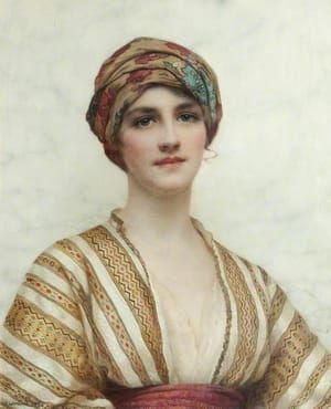 Artwork Title: Portrait of a Young Woman