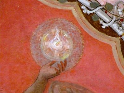 Artwork Title: Panel 2, Light of Poetry (Red), The Spectrum of Light