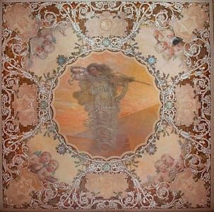 Artwork Title: Panel 3, Light of Excellence (Orange), The Spectrum of Light