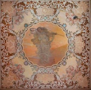Artwork Title: Panel 3, Light of Excellence (Orange), The Spectrum of Light