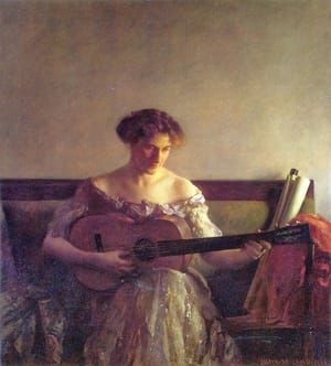 Artwork Title: The Guitar Player