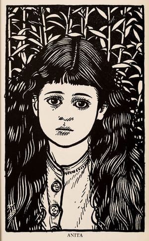 Artwork Title: Anita (Illustration for The Purple Land)