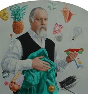 Artwork Title: Portrait of Peter Blake Revisited