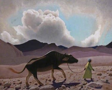 Artwork Title: Buffalo to Water