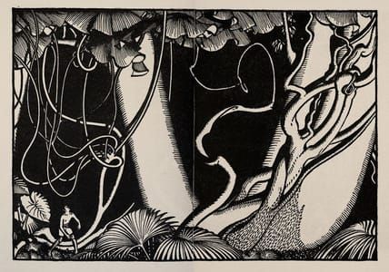Artwork Title: Illustration for Green Mansions