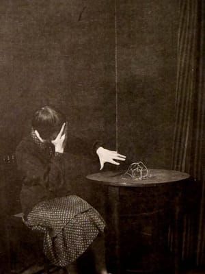 Artwork Title: Woman Frightened By A Ball of String