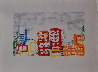 Artwork Title: Mono Print