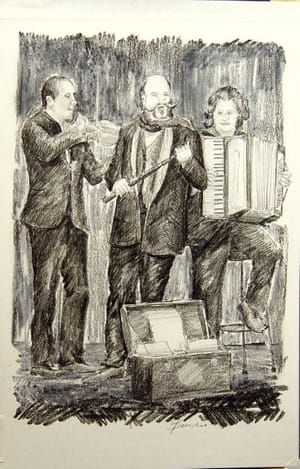 Artwork Title: Musicia in Prague
