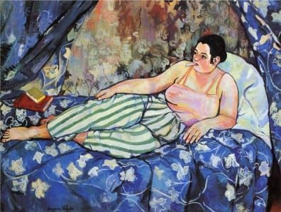 Artwork Title: The Blue Room