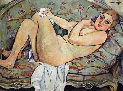 Artwork Title: Reclining Nude