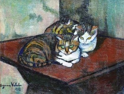 Artwork Title: Two Cats