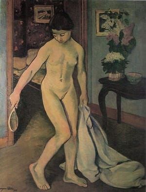 Artwork Title: Woman with a Double Bass