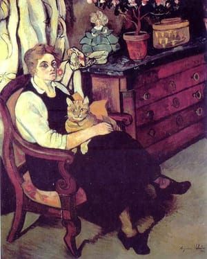 Artwork Title: Miss Lily Walton with Raminou