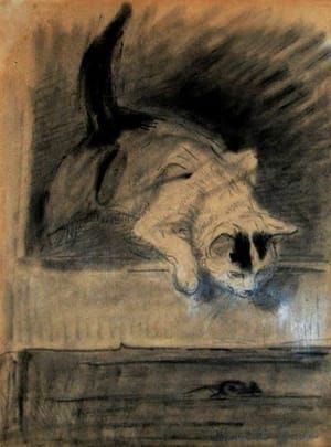 Artwork Title: Cat and Mouse