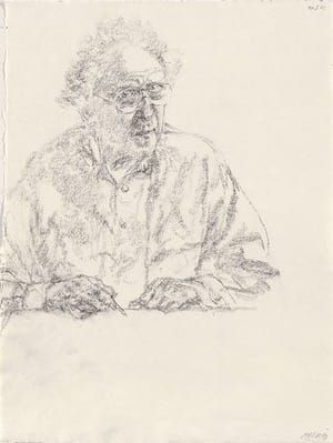 Artwork Title: Self-Portrait, Drawing