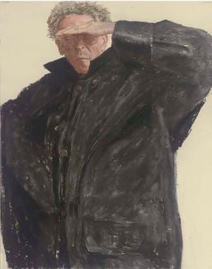 Artwork Title: Self Portrait in a Raincoat