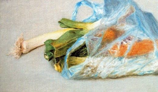 Artwork Title: Greens in a Plastic Bag