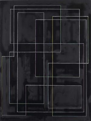 Artwork Title: Seated Man 2 Mixed media on canvas