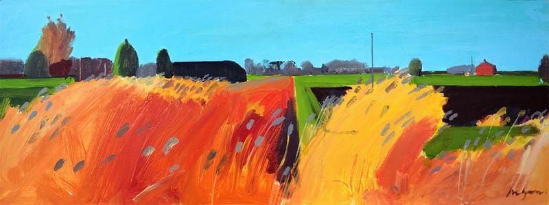 Artwork Title: Black barn on Hale Fen, Cambridgeshire, Dec 2015