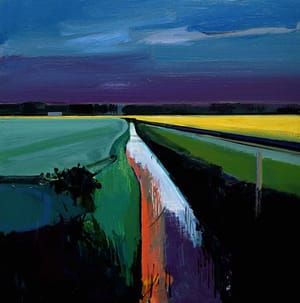 Artwork Title: Last light, Feltwell Anchor, Norfolk fens, May 2017