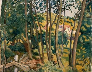 Artwork Title: vallée de Chevreuse