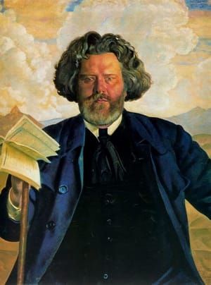 Artwork Title: Portrait of the Poet M. Voloshin