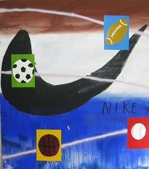 Artwork Title: Nike painting