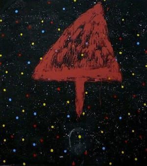 Artwork Title: Cheap dripping or Starry night