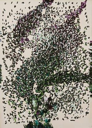 Artwork Title: Untitled (brush strokes)