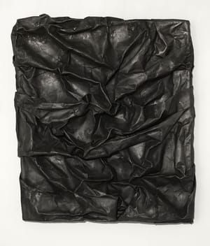 Artwork Title: Black Raw Wrap 6