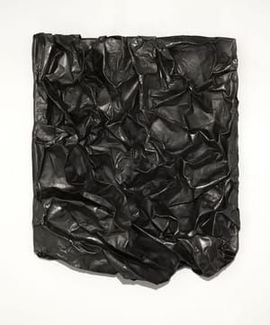 Artwork Title: Black Raw Wrap 7