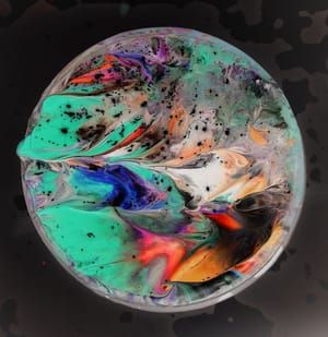 Artwork Title: Colors in The Night