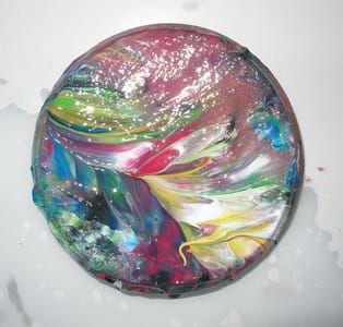 Artwork Title: Colors in The Air