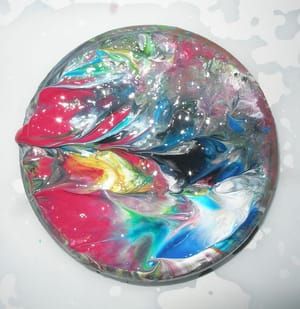 Artwork Title: Colors in The Air 001