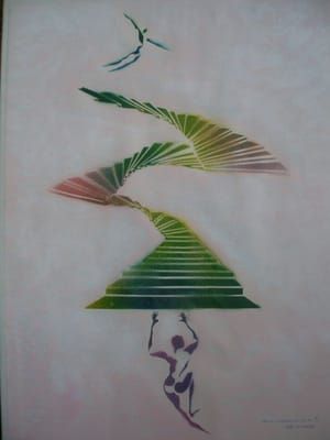 Artwork Title: Vertige ascensionnel