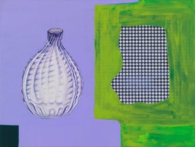 Artwork Title: Violet Bottle