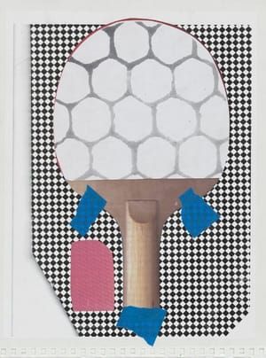 Artwork Title: Drawing for Ping Pong Paddle