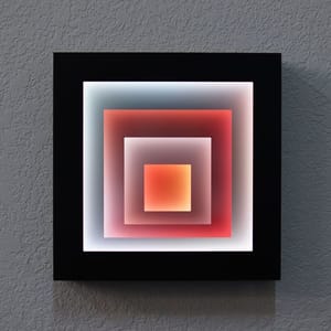 Artwork Title: Offset Squares -- Autumn Woods