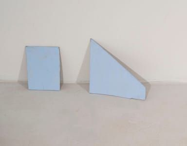 Artwork Title: Two light blue