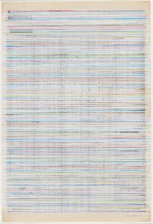 Artwork Title: Journal de Genève Censurado - Bourses suisses