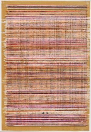 Artwork Title: Journal de Genève Censurado - Bourses suisses