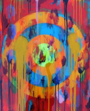 Artwork Title: Pop Target #M6