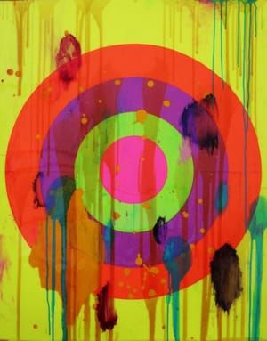 Artwork Title: Pop Target #7