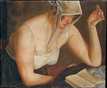 Artwork Title: Woman Reading