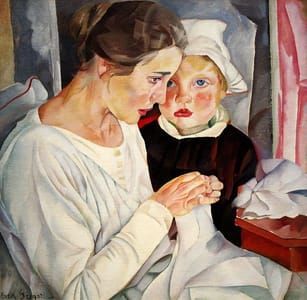 Artwork Title: Mother and Child